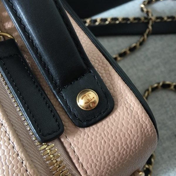 Chanel Quilted Caviar Small Vanity Case Replica A93342 - Image 7