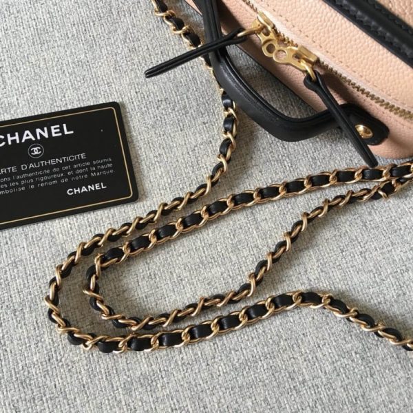 Chanel Quilted Caviar Small Vanity Case Replica A93342 - Image 8