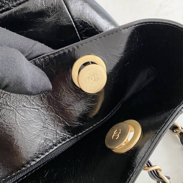 Chanel Quilted Waxy Calfskin Replica Shopping Bag 8345 - Image 8