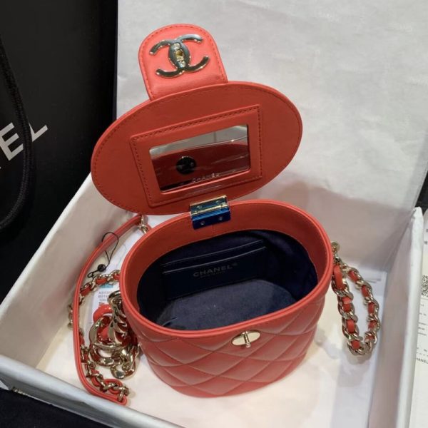 Chanel Round Vanity Case Replica – Stylish & Luxurious Design - Image 8