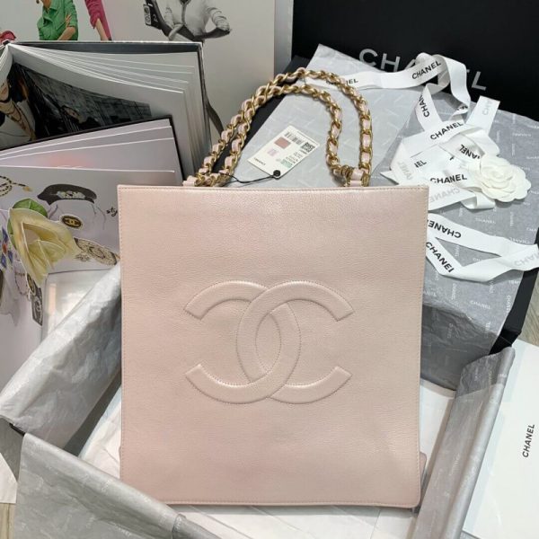 Replica Chanel Aged Calfskin Shopping Bag As1945 – Shiny - Image 2