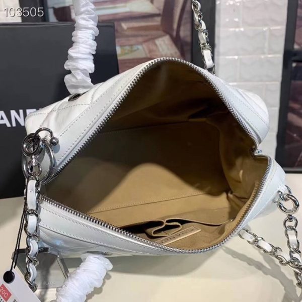 Chanel Small Bowling Bag Replica in Luxe Calfskin - Image 10