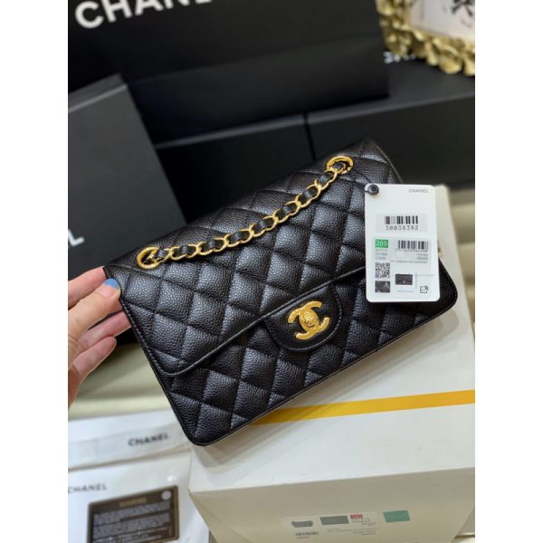 Replica Chanel Classic Double Flap Bag - A01113 Caviar Calfskin - Image 2