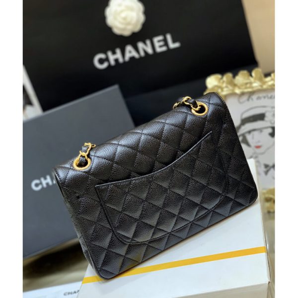 Replica Chanel Classic Double Flap Bag - A01113 Caviar Calfskin - Image 5