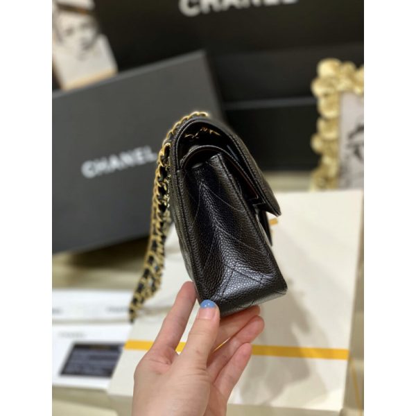 Replica Chanel Classic Double Flap Bag - A01113 Caviar Calfskin - Image 6