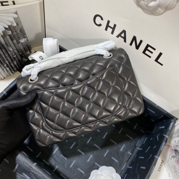 Replica Chanel Small Classic Double Flap Lambskin Bag A01113 - Image 6