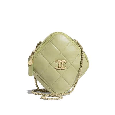 Replica Chanel Small Diamond Lambskin Bag As2201