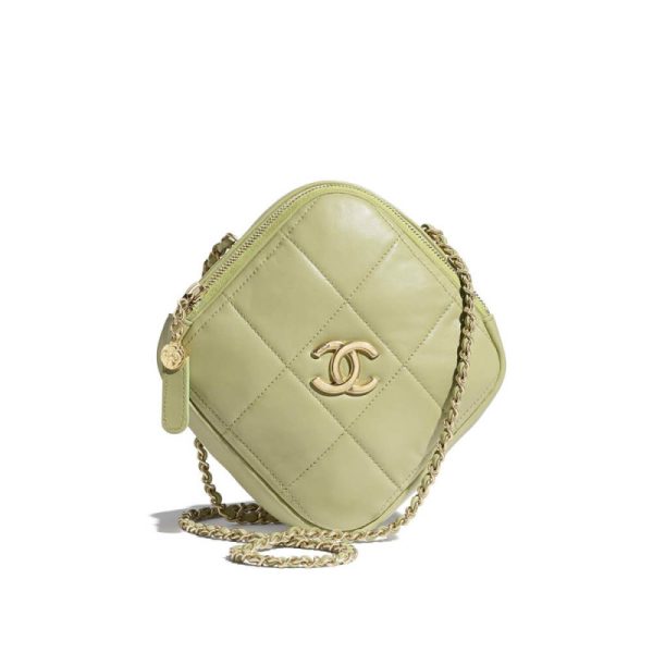 Replica Chanel Small Diamond Lambskin Bag As2201