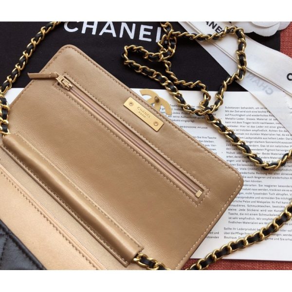 Replica Chanel Small Black/Gold Flap Bag A57275 - Image 7