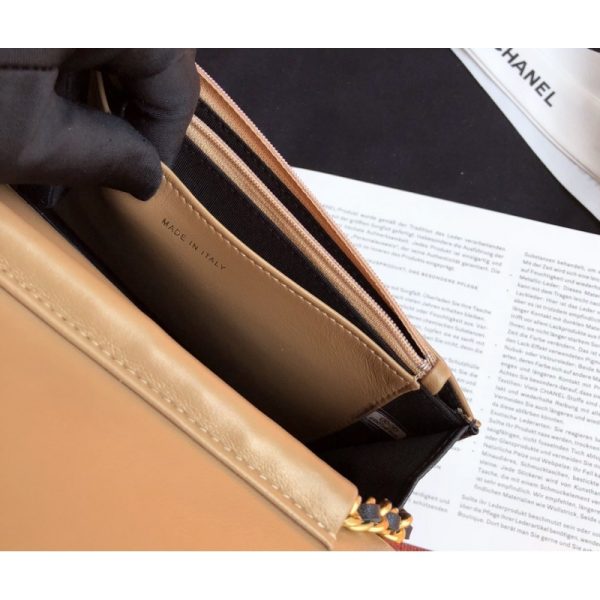 Replica Chanel Small Black/Gold Flap Bag A57275 - Image 9