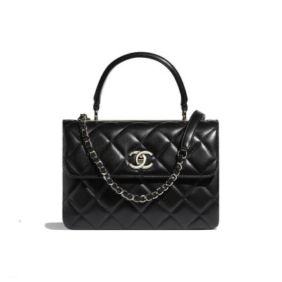 Chanel Small Flap Bag Replica with Top Handle A92236