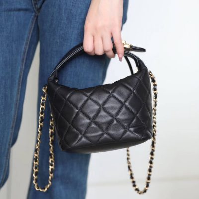 Chanel Lambskin Hobo Bag As1745 - Luxury Replica Small