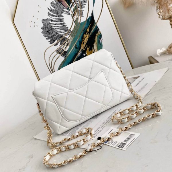 Chanel Small Logo Strap Bag Replica - Style #AS2299 - Image 4