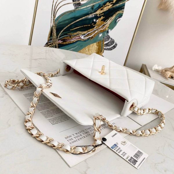 Chanel Small Logo Strap Bag Replica - Style #AS2299 - Image 6