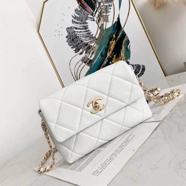 Chanel Small Logo Strap Bag Replica - Style #AS2299