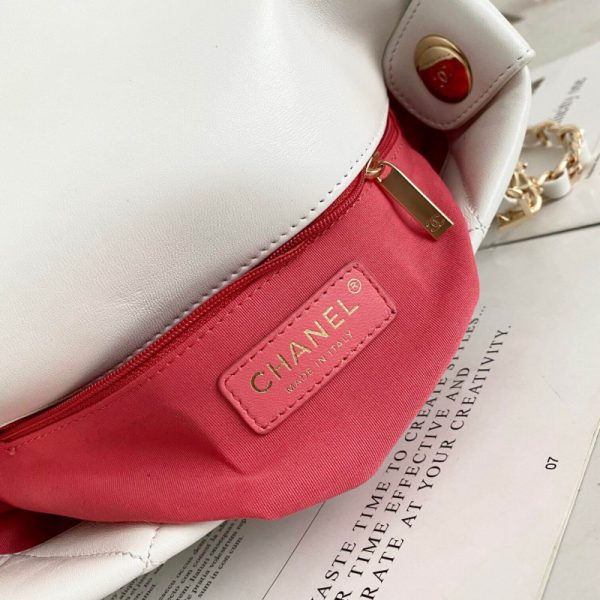 Chanel Small Logo Strap Bag Replica - Style #AS2299 - Image 9