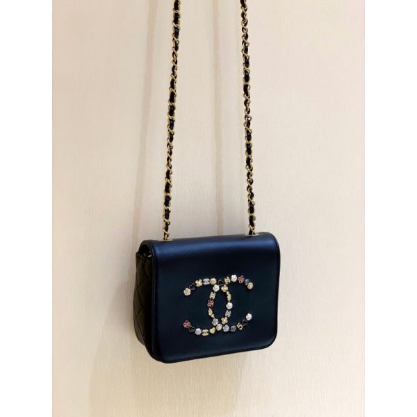 Chanel CC Studded Flap Bag Replica - Style A1181 - Image 3
