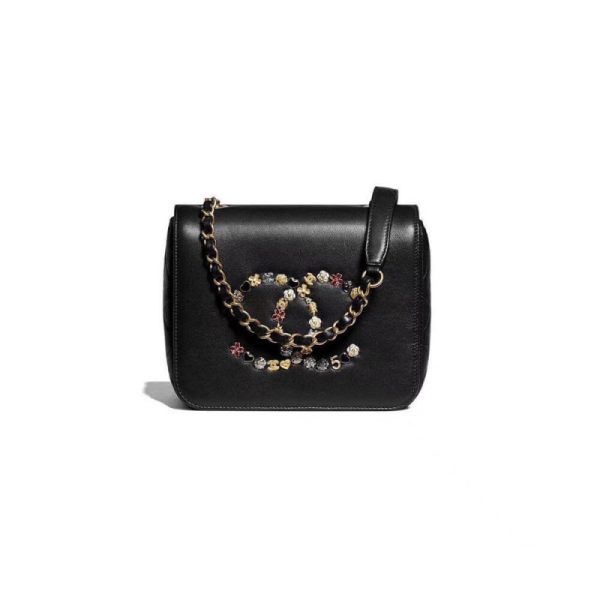Chanel CC Studded Flap Bag Replica - Style A1181