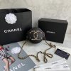 Best Replicas Bags - Chanel Studded CC Round Bag Replica – As1180 Shop For Best Louis Vuitton LV Replica Bags With Cheap Price