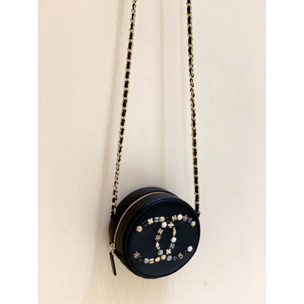 Chanel Studded CC Round Bag Replica – As1180