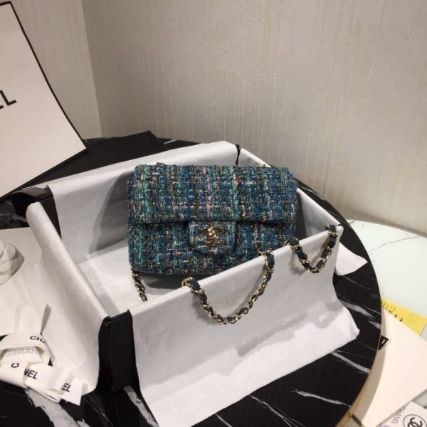 Chanel Tweed Mini Flap Bag Replica – A69900 - Image 2