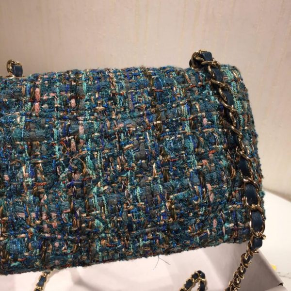 Chanel Tweed Mini Flap Bag Replica – A69900 - Image 4