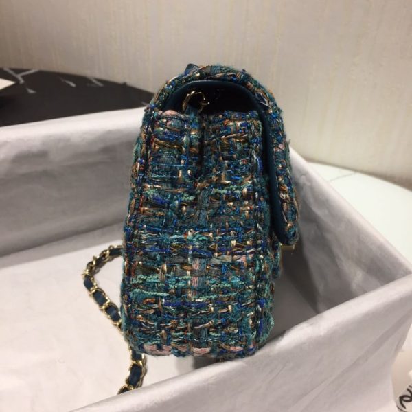 Chanel Tweed Mini Flap Bag Replica – A69900 - Image 6