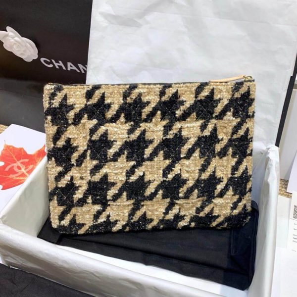 Replica Chanel Tweed Clutch Bag – Stylish Ap0803 Design - Image 3