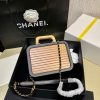Best Replicas Bags - Chanel Vanity Case Replica: Beige & Black Beech Wood Design Shop For Best Louis Vuitton LV Replica Bags With Cheap Price