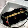 Best Replicas Bags - Replica Chanel Velvet Enamel Clutch As2137 Shop For Best Louis Vuitton LV Replica Bags With Cheap Price