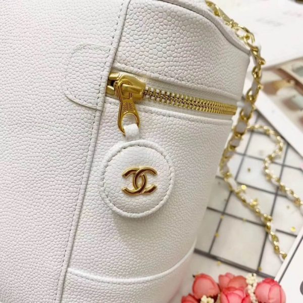 Vintage Chanel Caviar Cosmetic Bag A12 Replica - Image 3