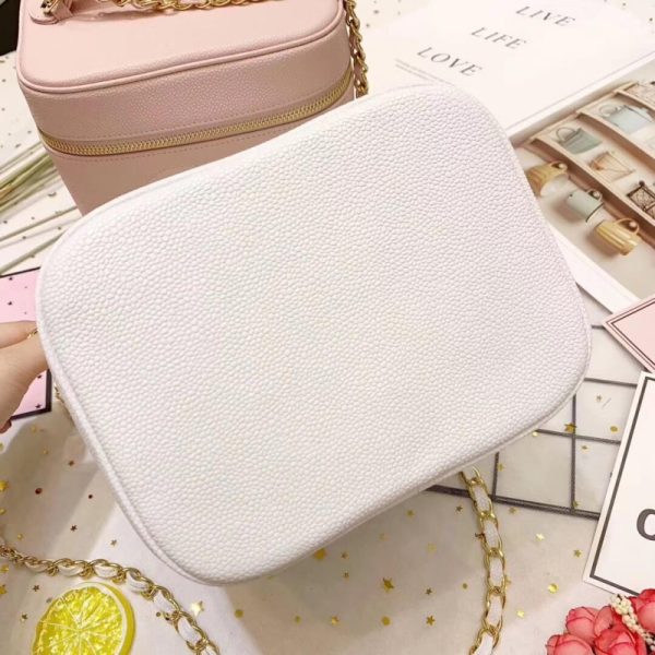 Vintage Chanel Caviar Cosmetic Bag A12 Replica - Image 6