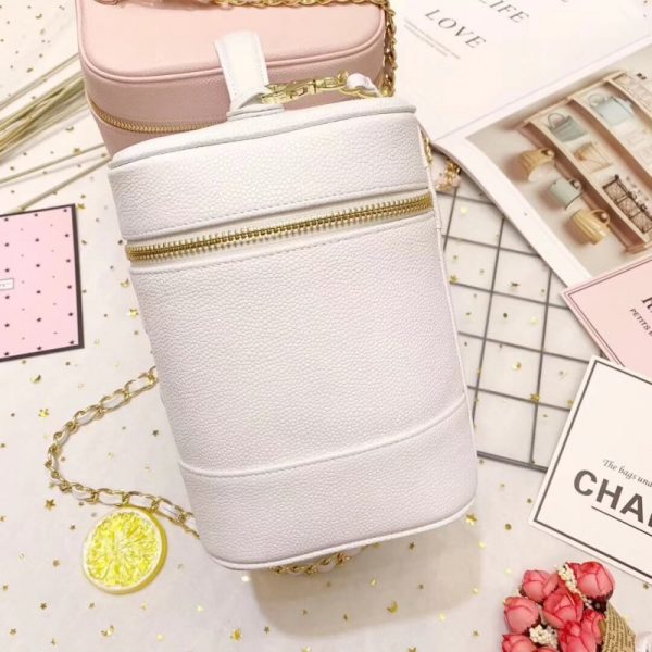 Vintage Chanel Caviar Cosmetic Bag A12 Replica - Image 7