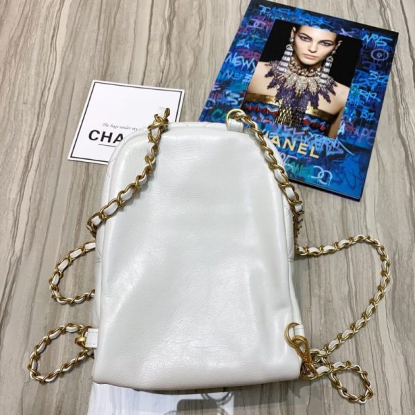Replica Chanel CC Day Backpack in Waxy Calfskin AS8866 - Image 2