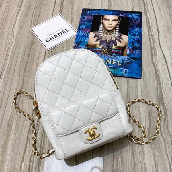 Replica Chanel CC Day Backpack in Waxy Calfskin AS8866 - Image 5