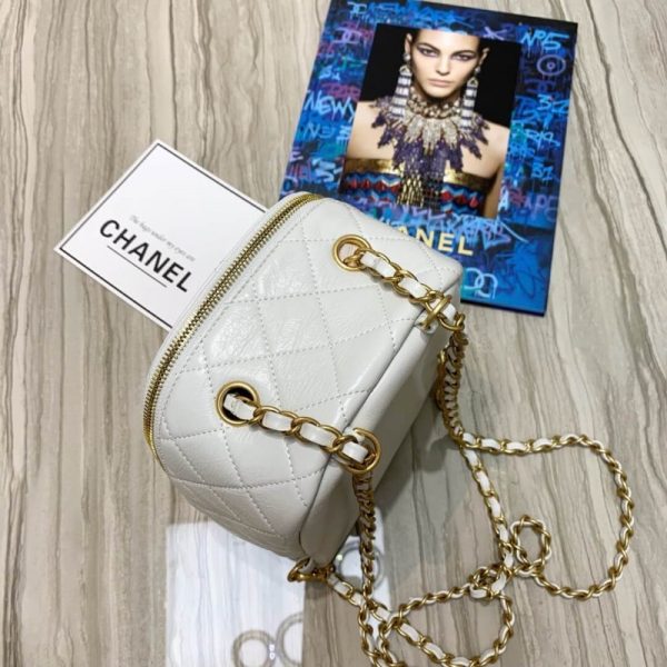 Replica Chanel CC Day Backpack in Waxy Calfskin AS8866 - Image 7