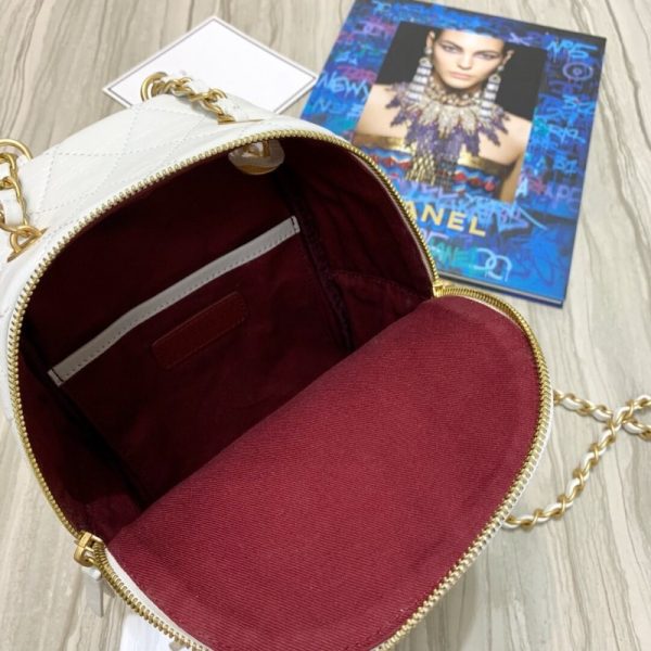 Replica Chanel CC Day Backpack in Waxy Calfskin AS8866 - Image 9