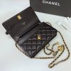 Best Replicas Bags - Chanel WOC Replica Lambskin AAA with CC Strap Detail Shop For Best Louis Vuitton LV Replica Bags With Cheap Price