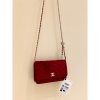 Best Replicas Bags - Replica Chanel WOC Velvet with CC Strap | Ap1450 Shop For Best Louis Vuitton LV Replica Bags With Cheap Price