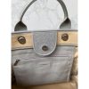 Best Replicas Bags - Replica Chanel Grey Wool Felt Deauville Shopping Bag A60598 Shop For Best Louis Vuitton LV Replica Bags With Cheap Price