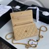 Best Replicas Bags - Chanel Zirconium CC Logo Wallet On Chain Replica Ap1943 Shop For Best Louis Vuitton LV Replica Bags With Cheap Price