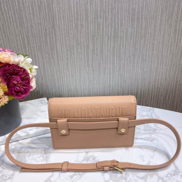 Replica Dior 30 Montaigne 2-in-1 Grained Calfskin Pouch S2086 - Image 3
