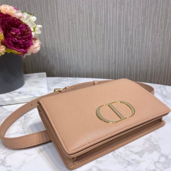 Replica Dior 30 Montaigne 2-in-1 Grained Calfskin Pouch S2086 - Image 7
