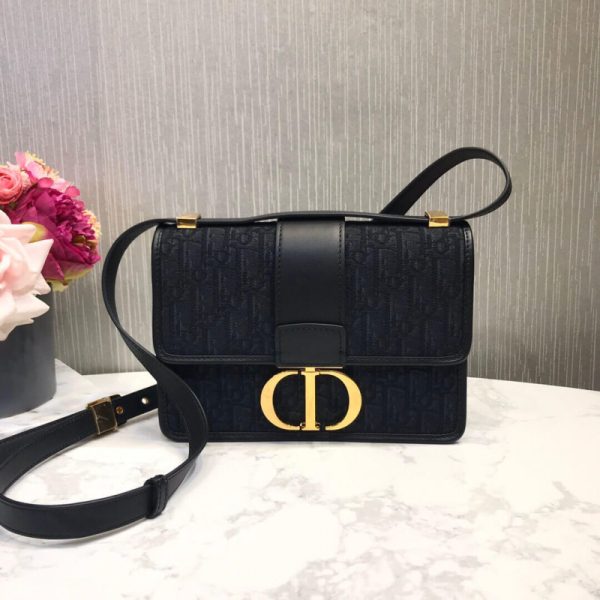 Christian Dior Oblique Jacquard 30 Montaigne Replica Bag - Image 2