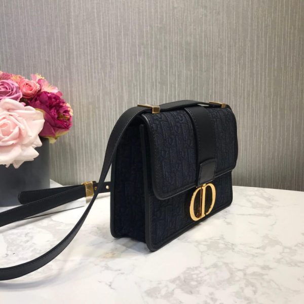 Christian Dior Oblique Jacquard 30 Montaigne Replica Bag - Image 5