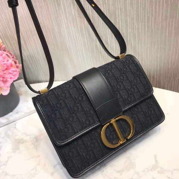 Christian Dior Oblique Jacquard 30 Montaigne Replica Bag - Image 6