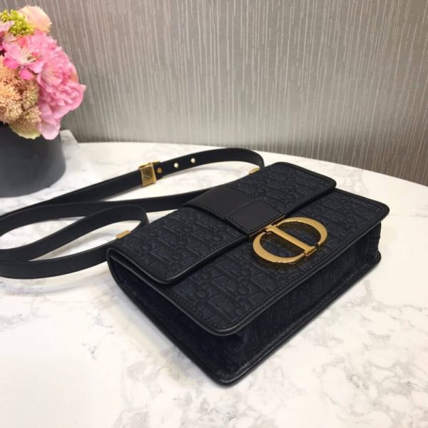 Christian Dior Oblique Jacquard 30 Montaigne Replica Bag - Image 8