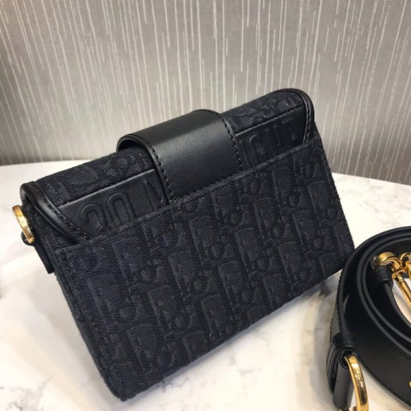 Replica Dior 30 Montaigne Oblique Jacquard Box Bag M9204 - Image 7