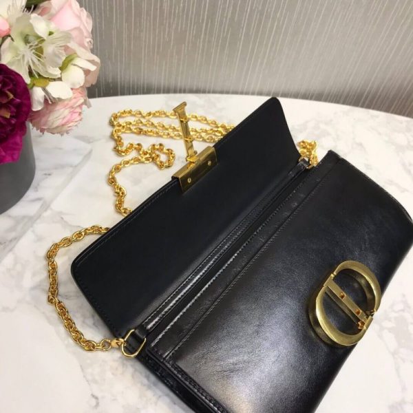 Replica Dior 30 Montaigne Calfskin Chain Clutch M9206 - Image 7