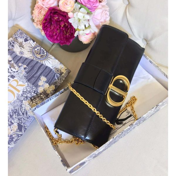Replica Dior 30 Montaigne Calfskin Chain Clutch M9206 - Image 10
